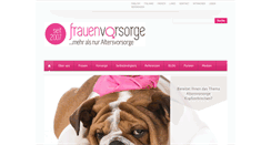 Desktop Screenshot of frauenvorsorge.ch